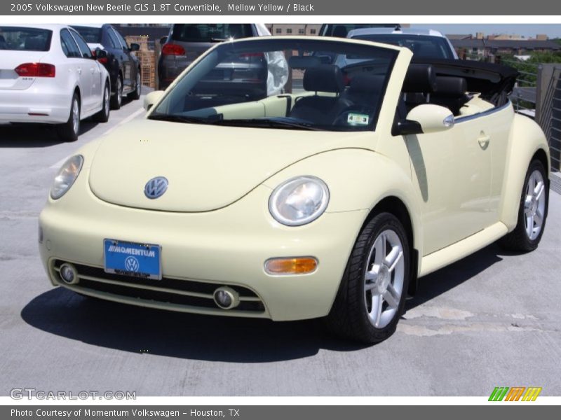Mellow Yellow / Black 2005 Volkswagen New Beetle GLS 1.8T Convertible