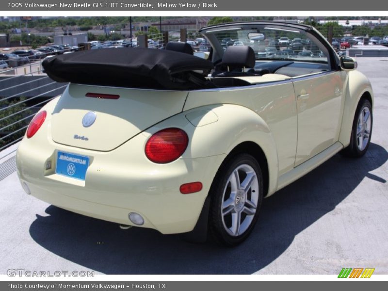 Mellow Yellow / Black 2005 Volkswagen New Beetle GLS 1.8T Convertible