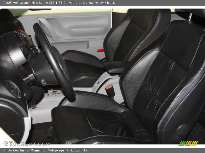 Mellow Yellow / Black 2005 Volkswagen New Beetle GLS 1.8T Convertible