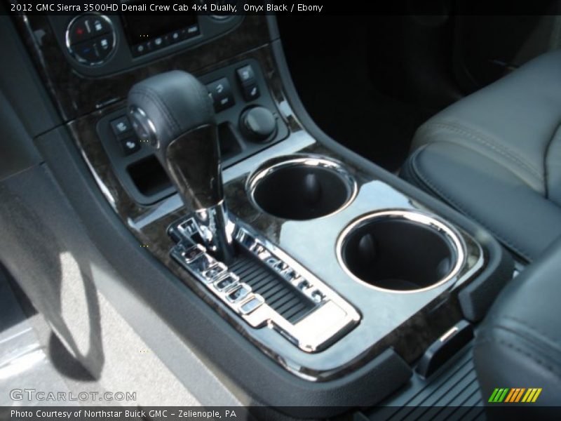 Onyx Black / Ebony 2012 GMC Sierra 3500HD Denali Crew Cab 4x4 Dually