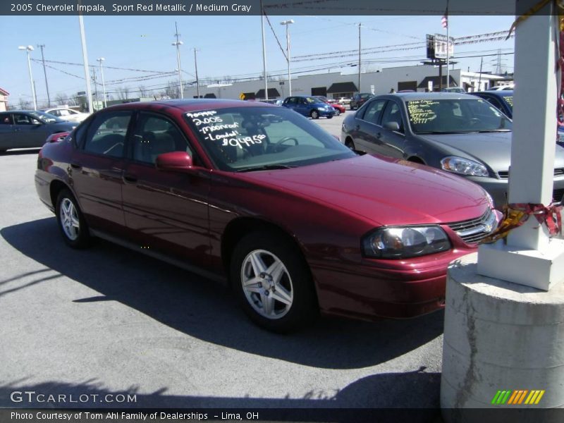 Sport Red Metallic / Medium Gray 2005 Chevrolet Impala