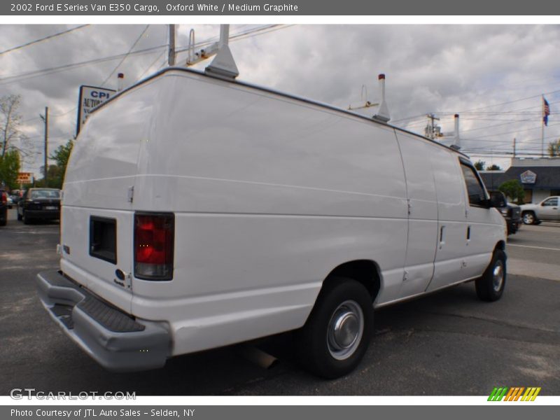 Oxford White / Medium Graphite 2002 Ford E Series Van E350 Cargo