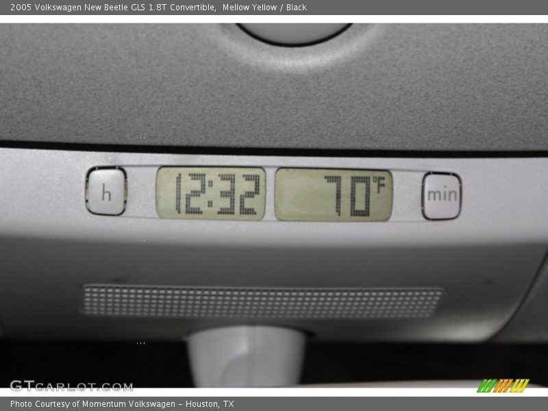 Mellow Yellow / Black 2005 Volkswagen New Beetle GLS 1.8T Convertible