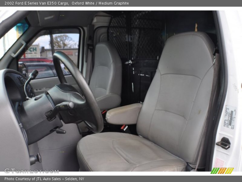 Oxford White / Medium Graphite 2002 Ford E Series Van E350 Cargo