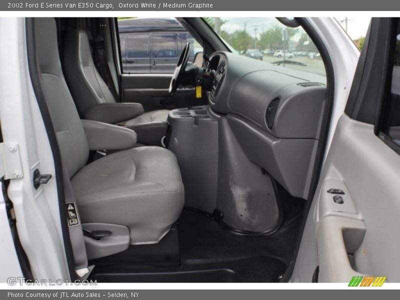 Oxford White / Medium Graphite 2002 Ford E Series Van E350 Cargo