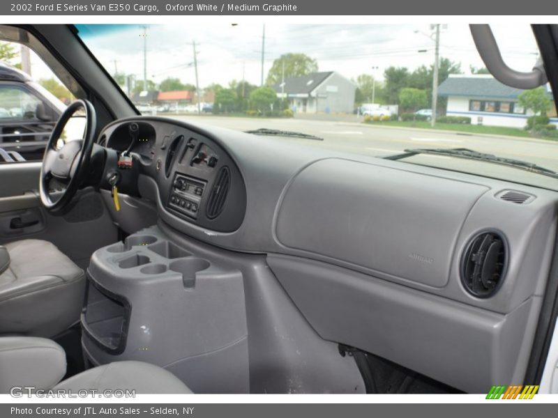 Oxford White / Medium Graphite 2002 Ford E Series Van E350 Cargo