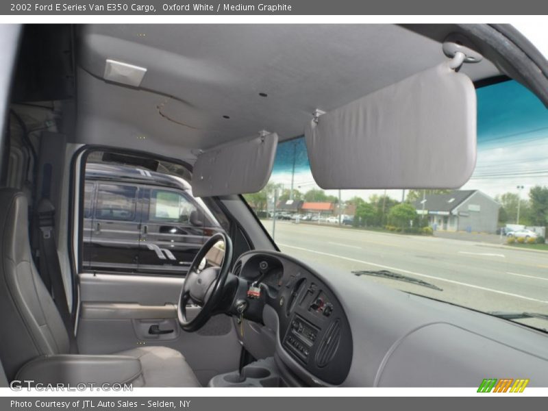 Oxford White / Medium Graphite 2002 Ford E Series Van E350 Cargo
