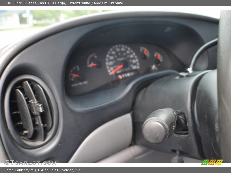 Oxford White / Medium Graphite 2002 Ford E Series Van E350 Cargo