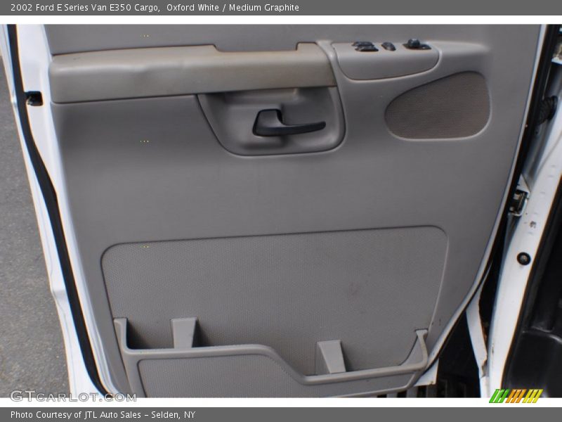 Oxford White / Medium Graphite 2002 Ford E Series Van E350 Cargo