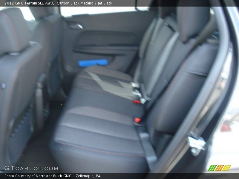 Carbon Black Metallic / Jet Black 2012 GMC Terrain SLE AWD