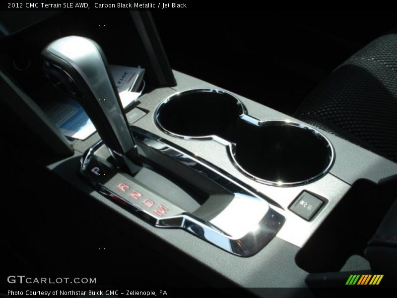 Carbon Black Metallic / Jet Black 2012 GMC Terrain SLE AWD