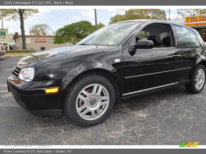 Black / Black 2000 Volkswagen GTI GLX VR6