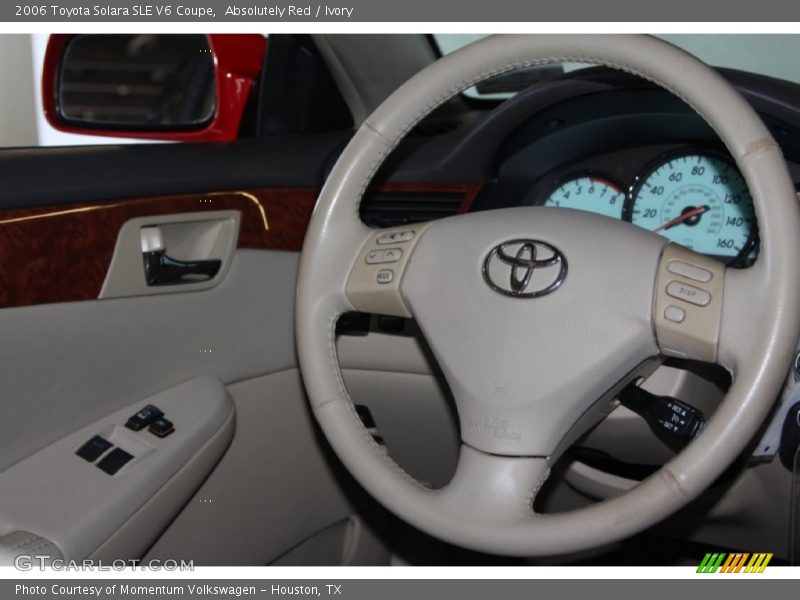Absolutely Red / Ivory 2006 Toyota Solara SLE V6 Coupe