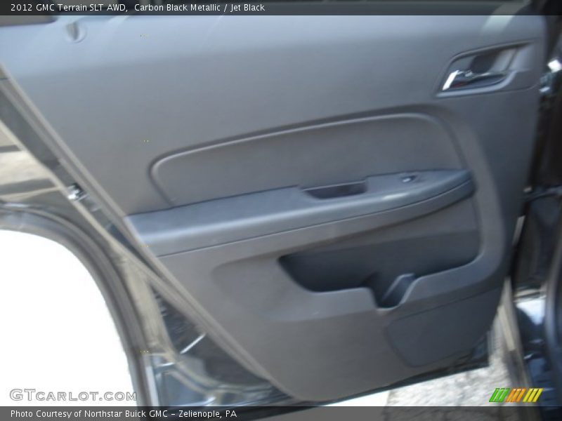 Carbon Black Metallic / Jet Black 2012 GMC Terrain SLT AWD