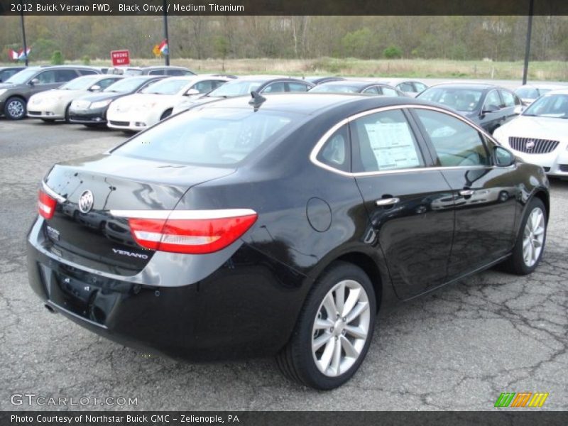 Black Onyx / Medium Titanium 2012 Buick Verano FWD