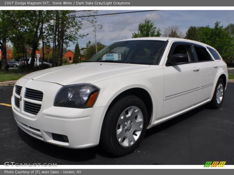 Stone White / Dark Slate Gray/Light Graystone 2007 Dodge Magnum SXT