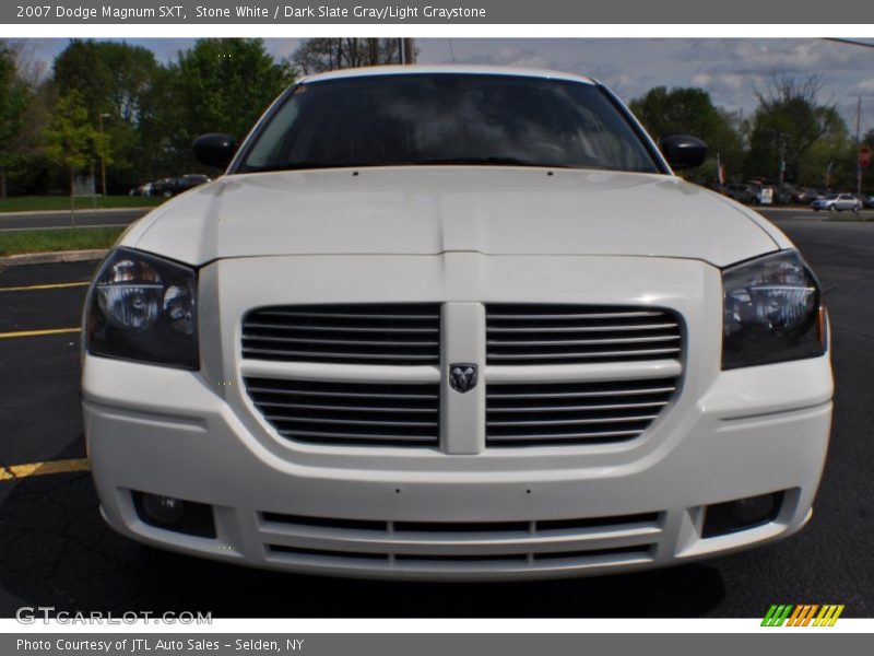 Stone White / Dark Slate Gray/Light Graystone 2007 Dodge Magnum SXT