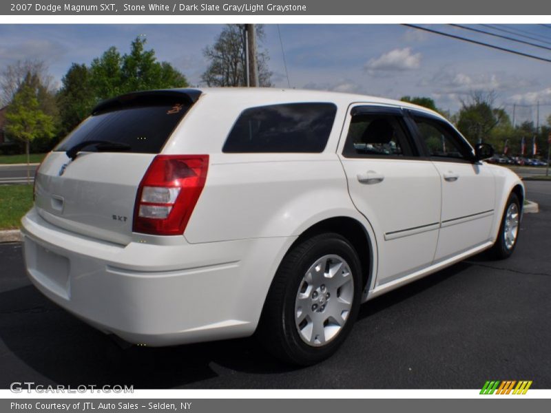Stone White / Dark Slate Gray/Light Graystone 2007 Dodge Magnum SXT