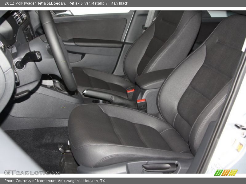 Reflex Silver Metallic / Titan Black 2012 Volkswagen Jetta SEL Sedan