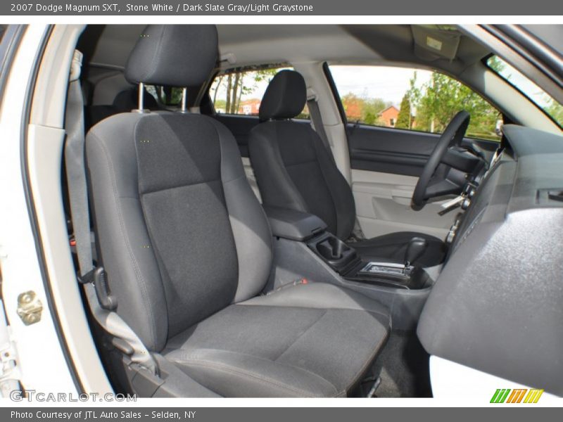 Stone White / Dark Slate Gray/Light Graystone 2007 Dodge Magnum SXT
