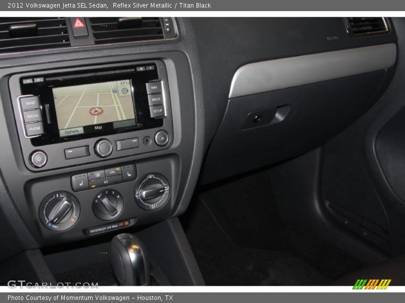 Reflex Silver Metallic / Titan Black 2012 Volkswagen Jetta SEL Sedan
