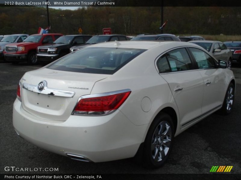 White Diamond Tricoat / Cashmere 2012 Buick LaCrosse FWD