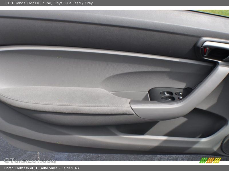 Royal Blue Pearl / Gray 2011 Honda Civic LX Coupe