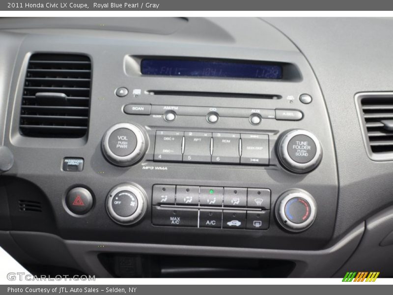 Royal Blue Pearl / Gray 2011 Honda Civic LX Coupe