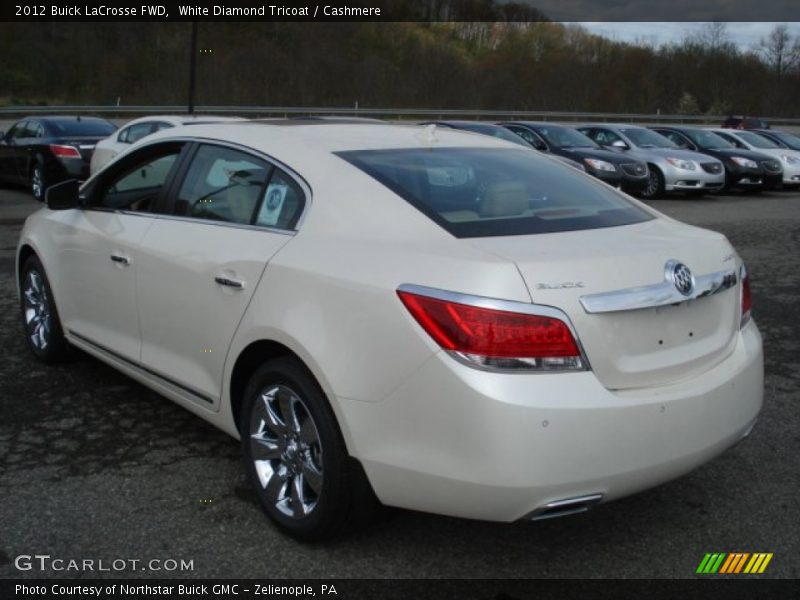 White Diamond Tricoat / Cashmere 2012 Buick LaCrosse FWD