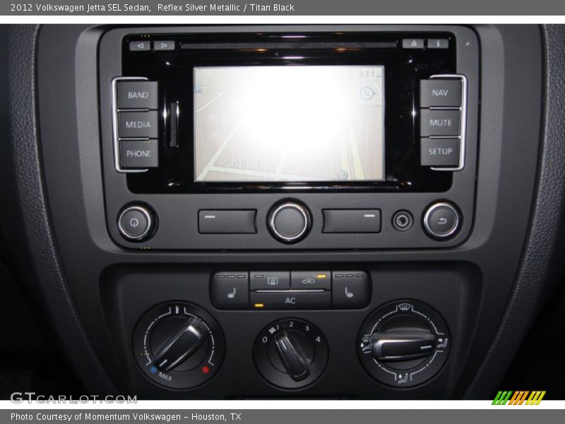 Reflex Silver Metallic / Titan Black 2012 Volkswagen Jetta SEL Sedan