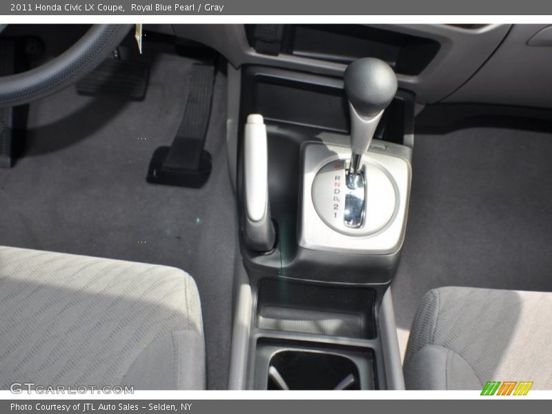 Royal Blue Pearl / Gray 2011 Honda Civic LX Coupe