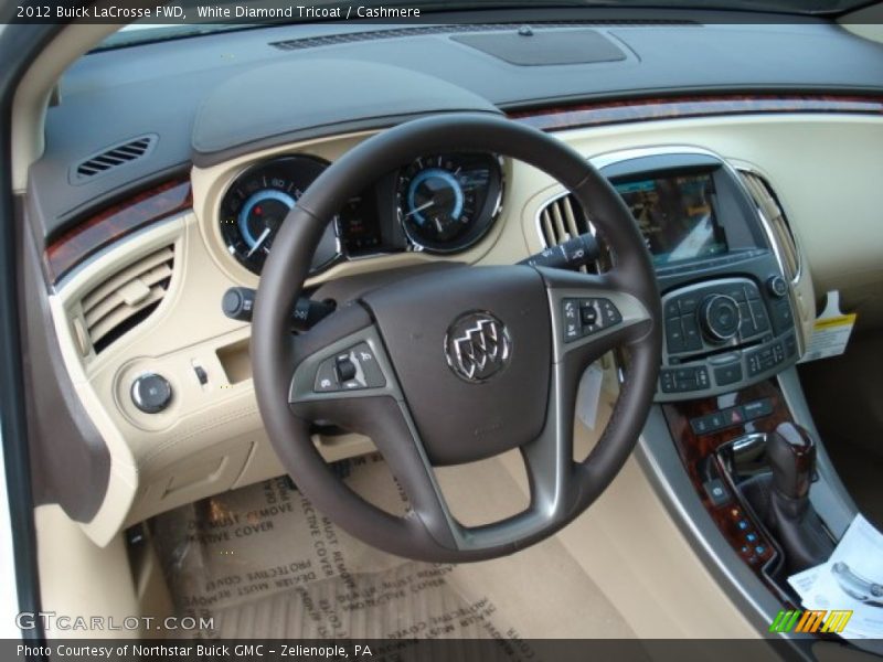 White Diamond Tricoat / Cashmere 2012 Buick LaCrosse FWD