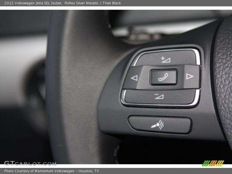 Reflex Silver Metallic / Titan Black 2012 Volkswagen Jetta SEL Sedan