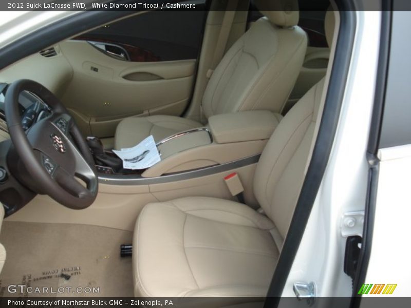 White Diamond Tricoat / Cashmere 2012 Buick LaCrosse FWD