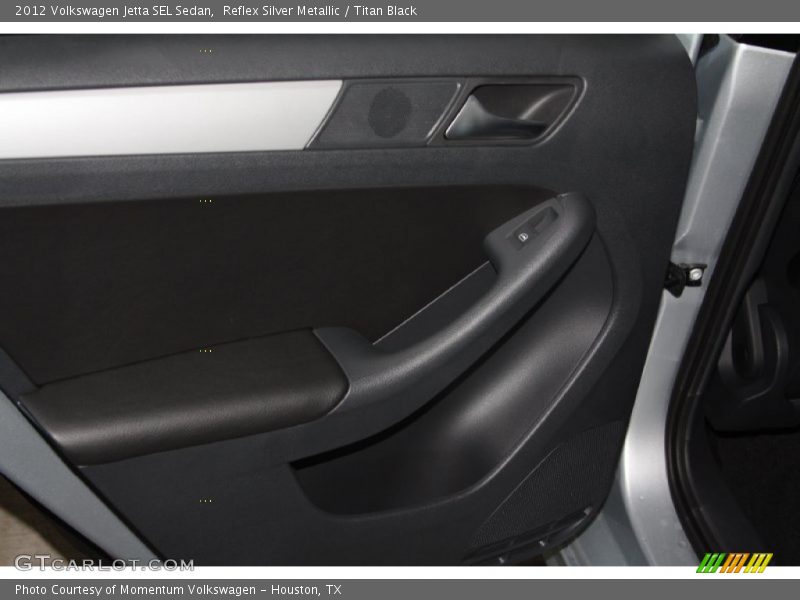 Reflex Silver Metallic / Titan Black 2012 Volkswagen Jetta SEL Sedan