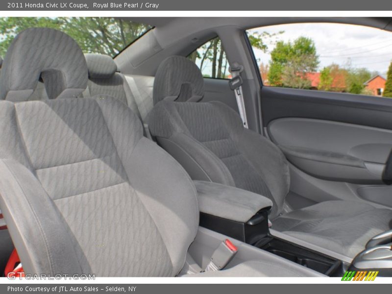 Royal Blue Pearl / Gray 2011 Honda Civic LX Coupe