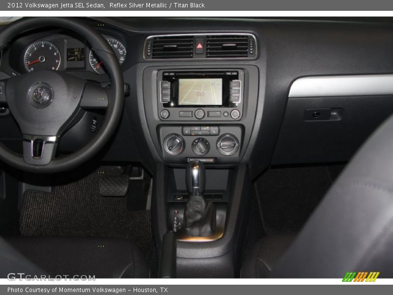 Reflex Silver Metallic / Titan Black 2012 Volkswagen Jetta SEL Sedan