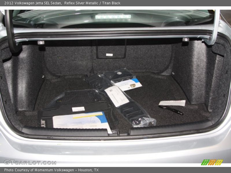 Reflex Silver Metallic / Titan Black 2012 Volkswagen Jetta SEL Sedan