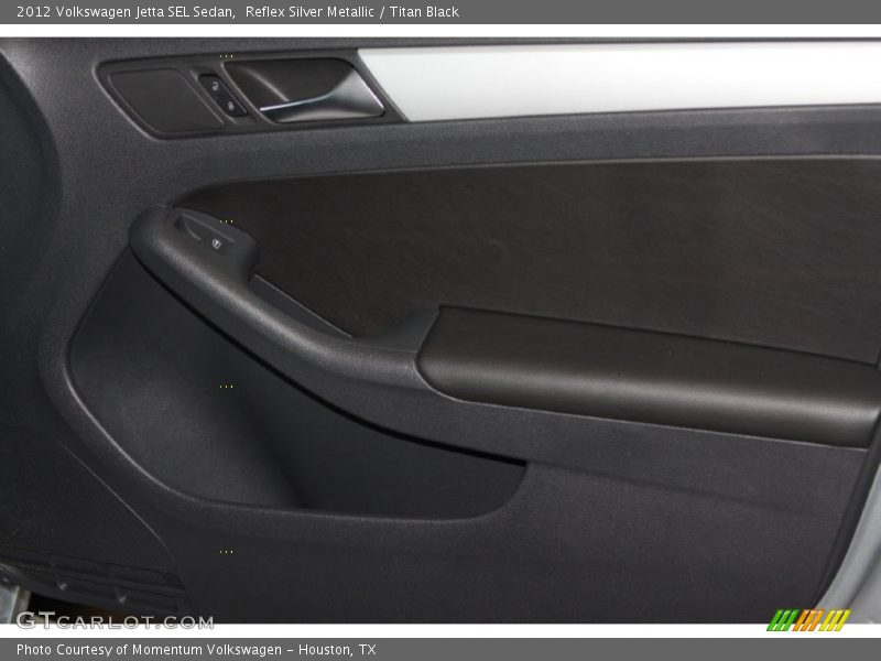 Reflex Silver Metallic / Titan Black 2012 Volkswagen Jetta SEL Sedan