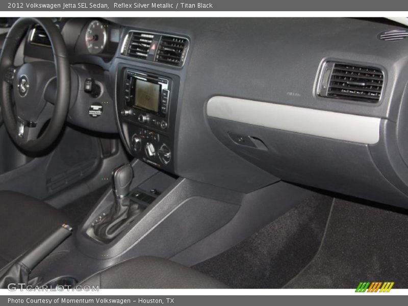 Reflex Silver Metallic / Titan Black 2012 Volkswagen Jetta SEL Sedan