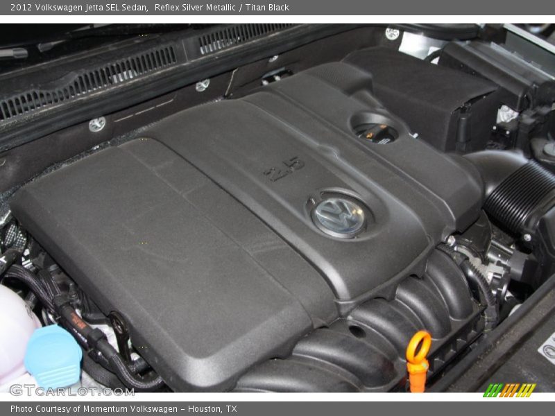 Reflex Silver Metallic / Titan Black 2012 Volkswagen Jetta SEL Sedan