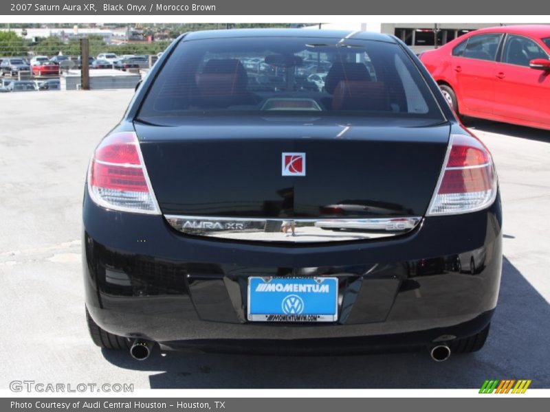 Black Onyx / Morocco Brown 2007 Saturn Aura XR