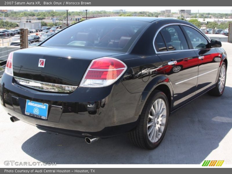 Black Onyx / Morocco Brown 2007 Saturn Aura XR