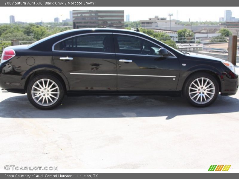 Black Onyx / Morocco Brown 2007 Saturn Aura XR