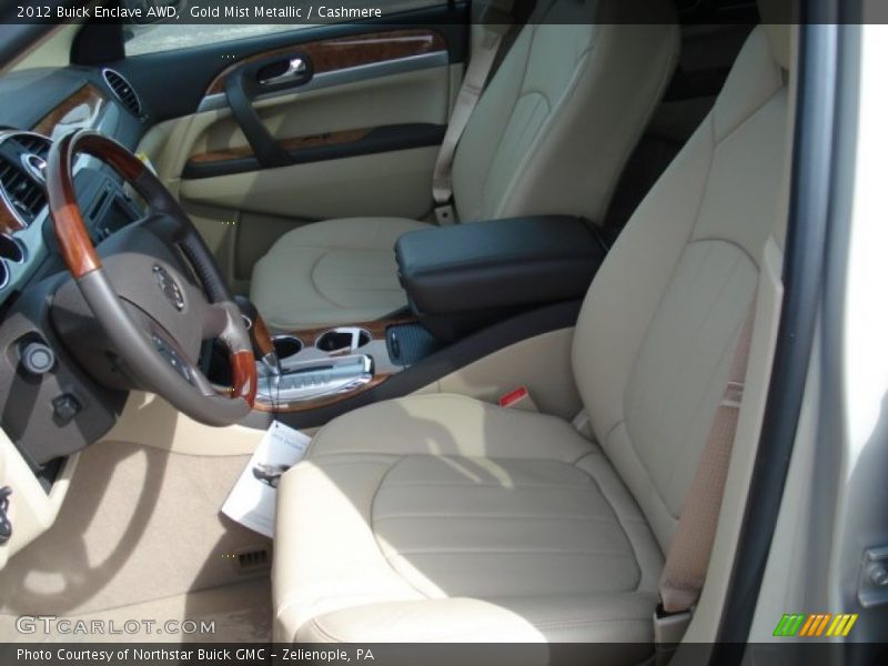 Gold Mist Metallic / Cashmere 2012 Buick Enclave AWD
