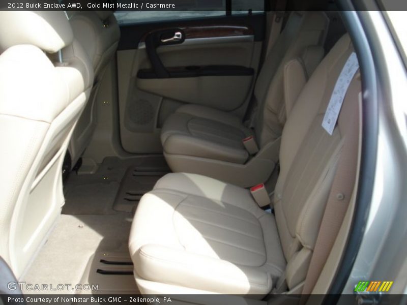 Gold Mist Metallic / Cashmere 2012 Buick Enclave AWD