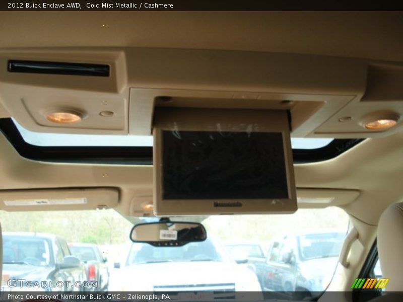 Gold Mist Metallic / Cashmere 2012 Buick Enclave AWD