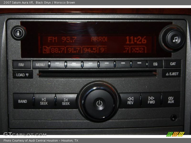 Black Onyx / Morocco Brown 2007 Saturn Aura XR