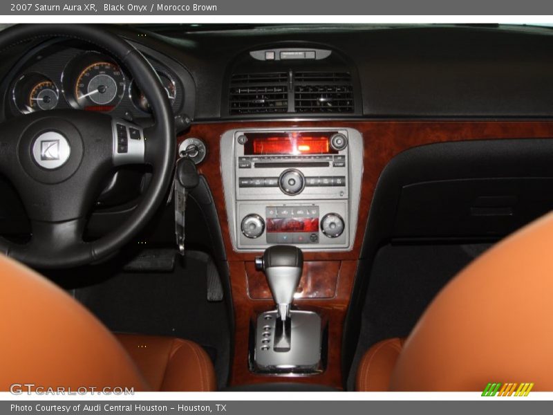 Black Onyx / Morocco Brown 2007 Saturn Aura XR