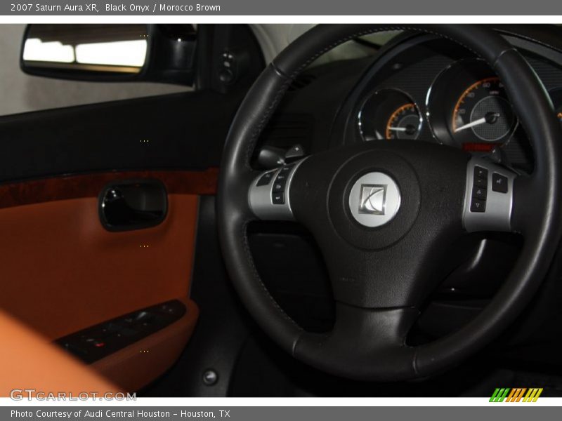Black Onyx / Morocco Brown 2007 Saturn Aura XR